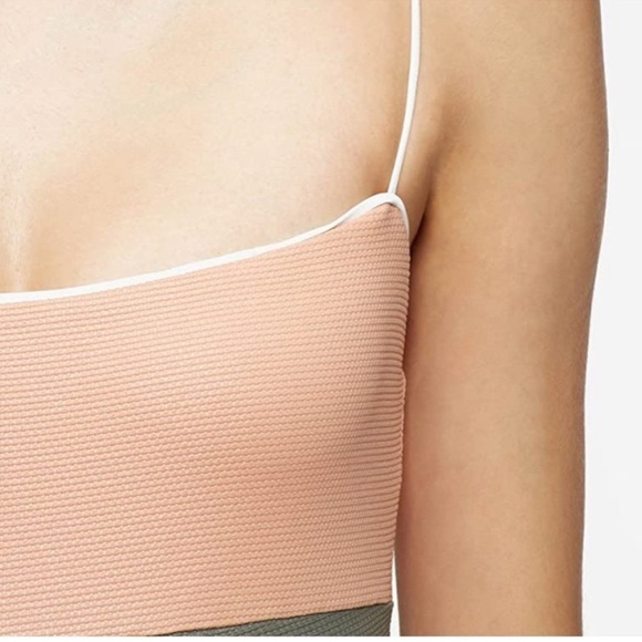 Anthropologie x Tavik Scarlett One Piece Color Blocked Swimsuit, size large - Picture 2 of 9